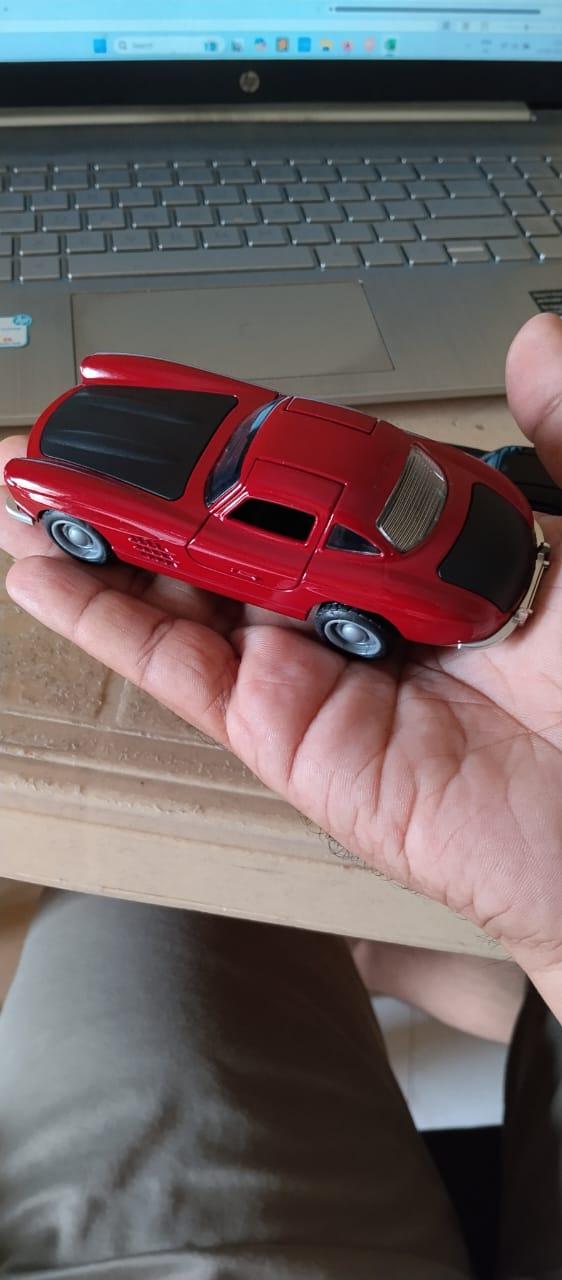 Mercedes-Benz 300 SL Vintage Diecast Model Car Knock off 1:36 scale
